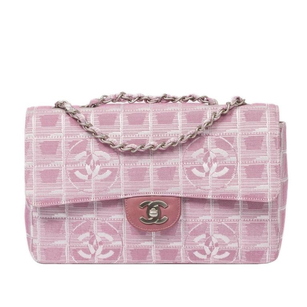 ISO (IN SEARCH OF) CHANEL PINK JACQUARD FLAP BAG